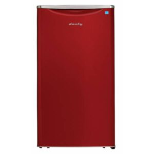 Réfrigérateur d’appartement de 11,0 pi3 en rouge métallique DAR110A3LDB de Danby