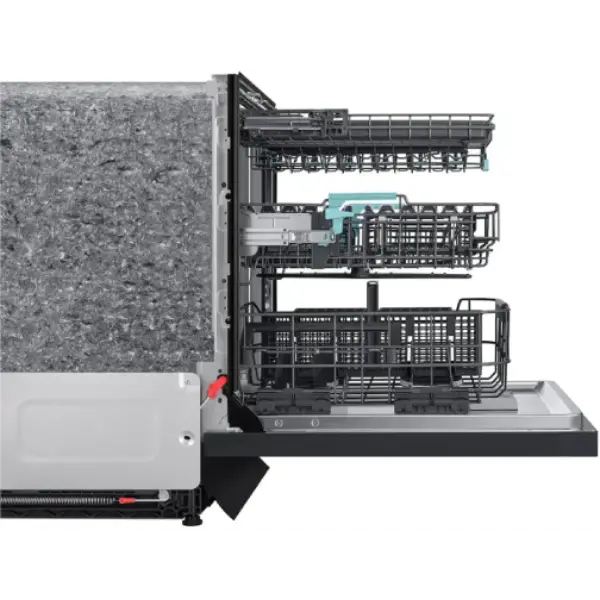 Lave-vaisselle extra-silencieux avec AI Wash et système de troisième panier amélioré DW90F89T0UMTAA de Samsung – Image 4