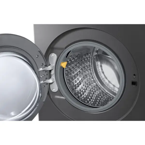 Laveuse à chargement frontal de 6,1 pi³ avec IA Bespoke détecteur de tissu WF90F53ADSA5 de Samsung – Image 4