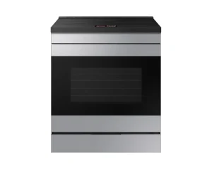 Cuisinière électrique encastrable de 6,3 pi³ avec IA et Écran Tactile bespoke NSI6DG9900SRAC de Samsung