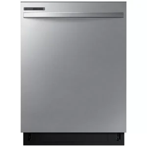 Lave-vaisselle 53 dBA résistant aux traces de doigts panier réglable DW80CG4021SRAA de Samsung