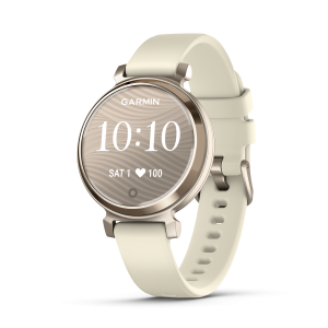 Montre Garmin Lily 2 - Crème Or avec Bande de Silicone Noix de Coco